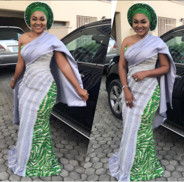 mercy aigbe lace styles 2018