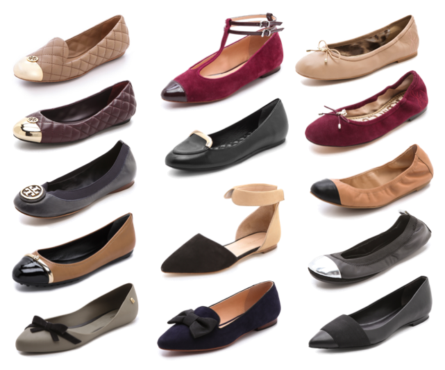 types of flat shoes for ladies