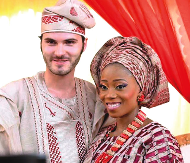 Nigerian Female Celebrities Who Have White Husbands