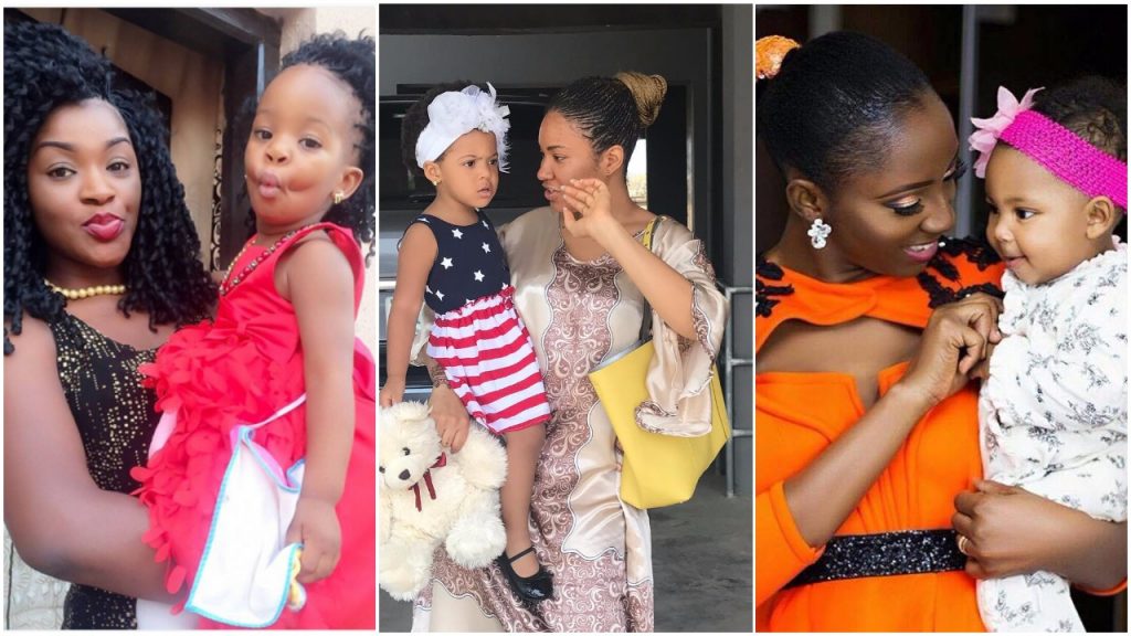 Nigerian Celebrities With Their Cute Daughters | FabWoman