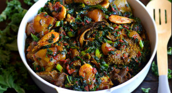Make A Tasty Pot Of Efo Riro With This Simple Recipe