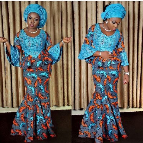 latest ankara skirt and blouse styles 2018 for ladies