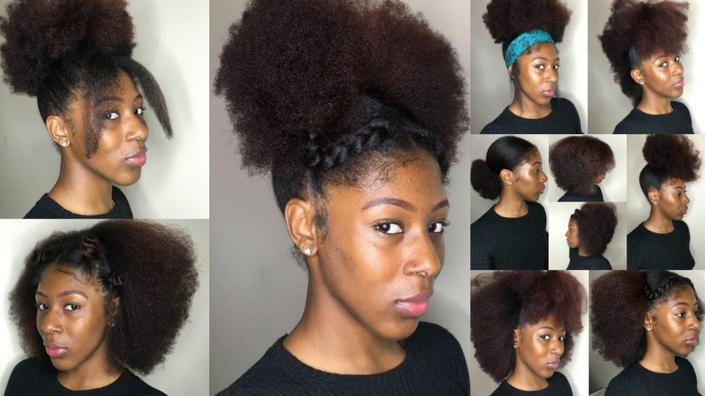 Different Ways To Style Natural Hair | Video Tutorial | FabWoman