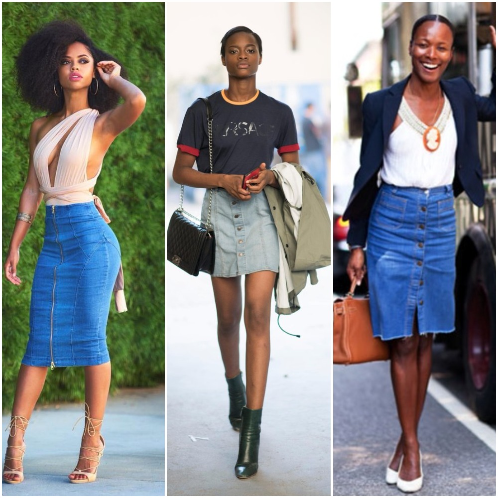 High Waisted Jean Skirt Available @ Best Price Online | Jumia Nigeria