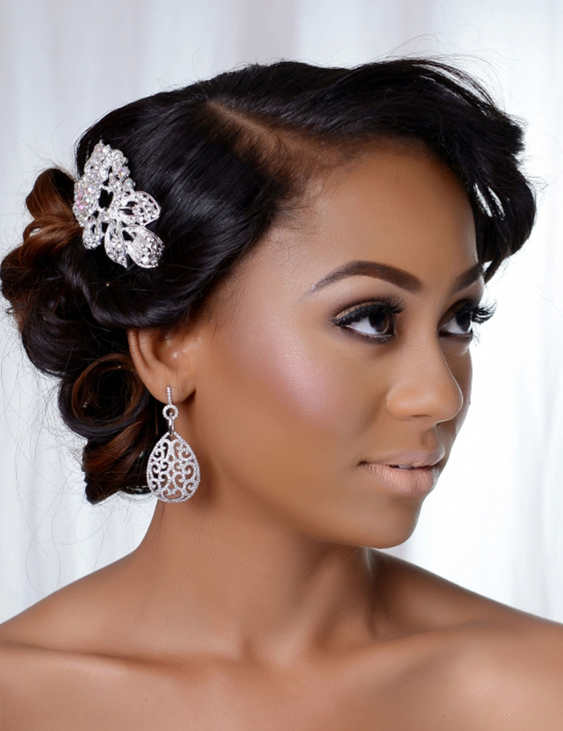 Images Of African Bride Hair Styles Wedding Hairstyles For African 