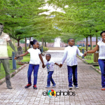 Funmi Afolarin Photoshops Her Late Husband Into Family Pictures