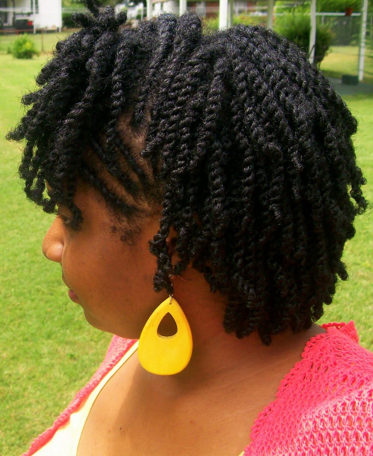 how to twist natural hair