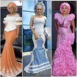 Nigerian Female Celebrities Asoebi Style Of 2017