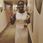 Asisat Oshoala Wins Best Women Footballer Awards In Accra