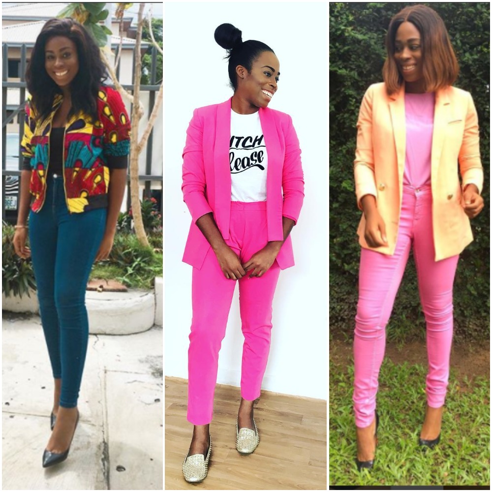 Ozinna Anumudu Wearing Jackets