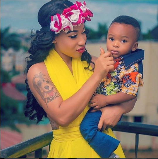Tonto Dike Writes Letter To Son As He Resumes School