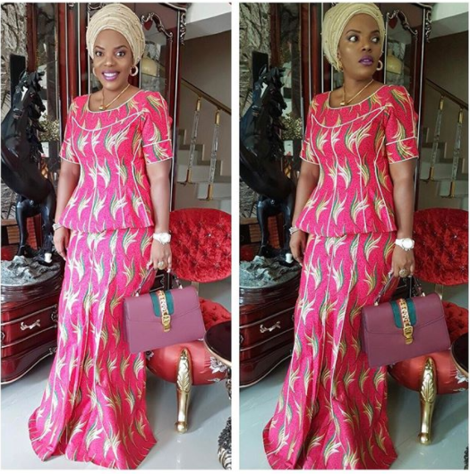 Actress and beauty of all time, Empress Njamah showcases Ankara wear in ...