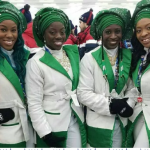 Nigerian Bobsled Team’s Grand Entrance At Winter Olympics In Korea