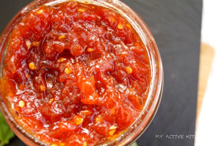 Homemade Tomato And Ata Rodo Jam Recipe