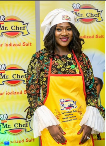 Mercy Johnson Brand Ambassador Mr Chef Salt