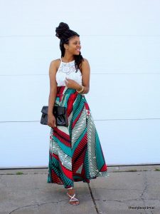 how to style a maxi skirt