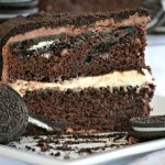 Oreo-Bottom Double Chocolate Cake Recipe