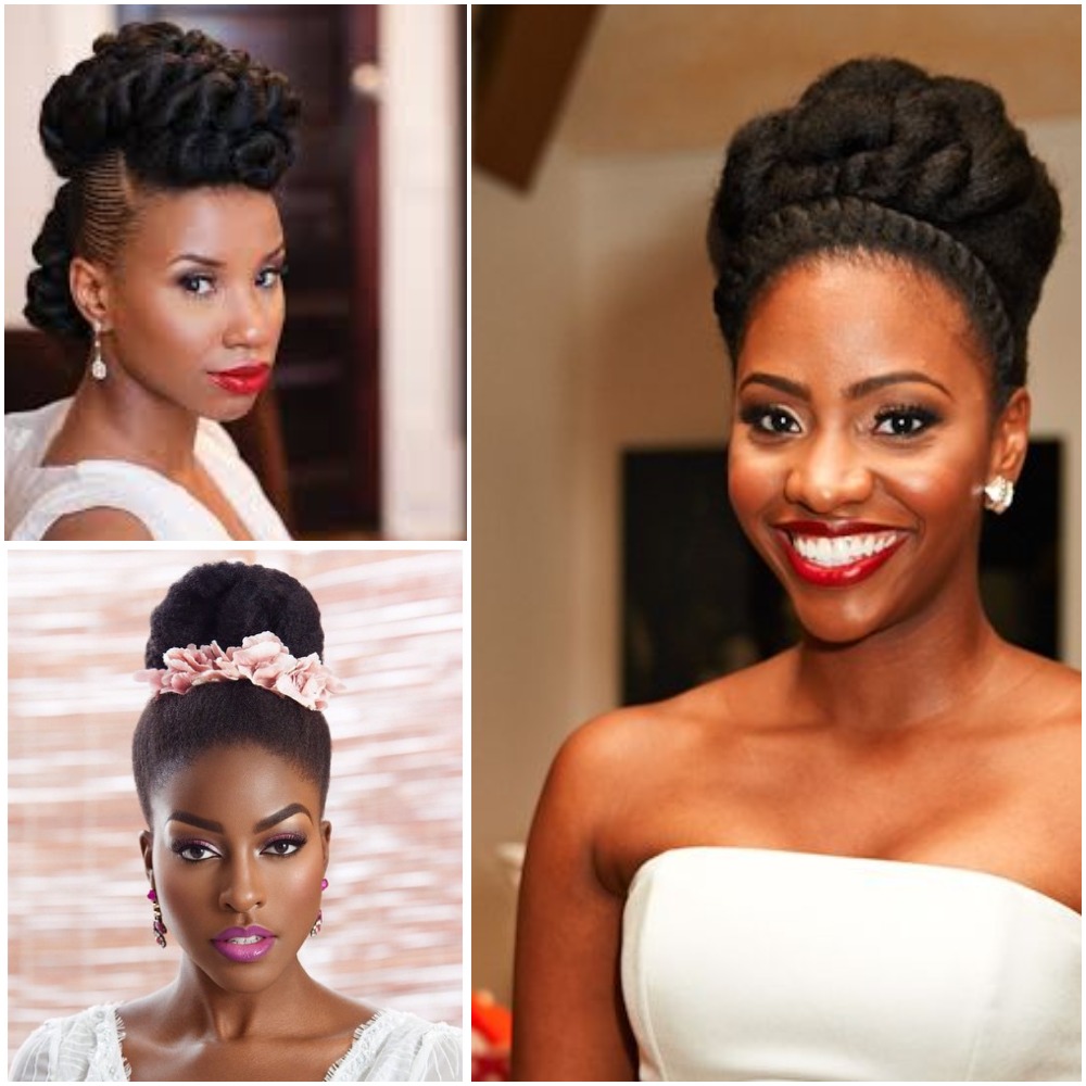 Bridal Hairstyles For Ladies With Natural Hair | FabWoman