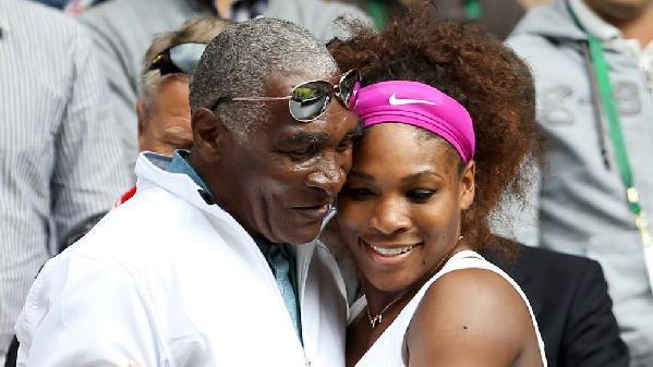 Serena Williams Father Walk Her Down The Aisle