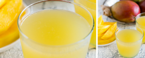 mango ginger lemonade
