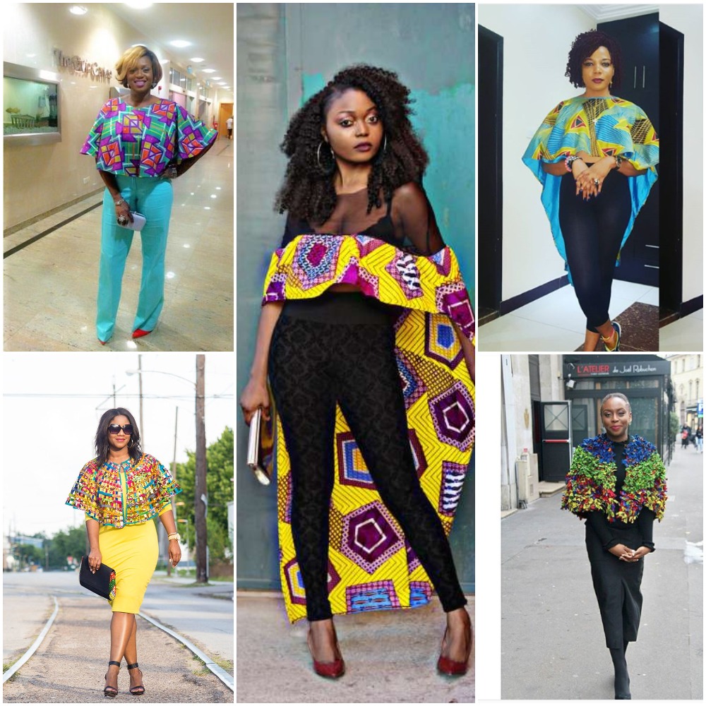 How To Style An Ankara Cape Top FabWoman - FabWoman | News, Celebrity ...