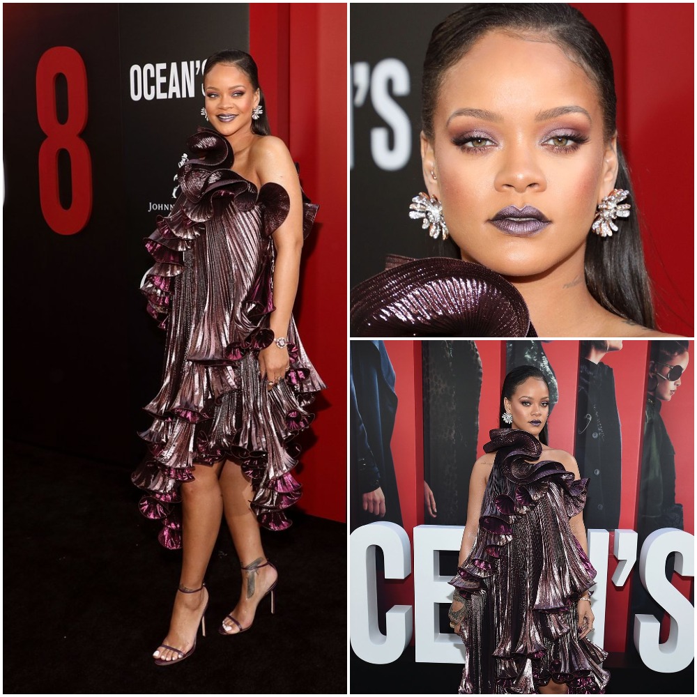 Rihanna Red Carpet Look Oceans 8 Movie Premiere | FabWoman
