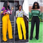 Ariyike Dimples Palazzo Pants Photos