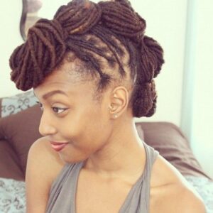 how to style dread locs