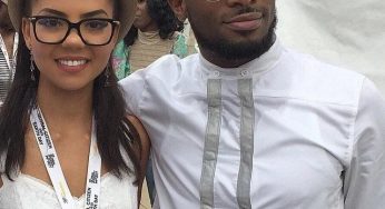 This Is The Emotional Message Dbanj’s Wife, Lineo Didi Kilgrow, Recieved From Him