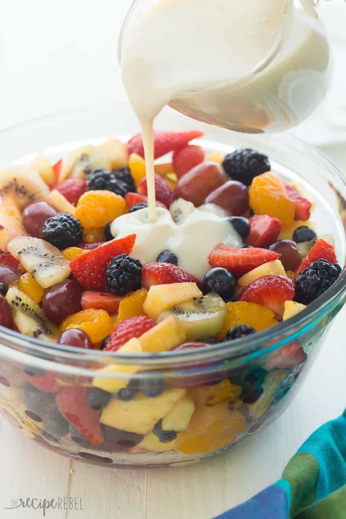 This Creamy Fruit Salad Recipe Will Have You Asking For More - How ...