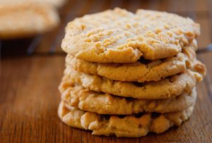 3-ingredient penaut butter cookies
