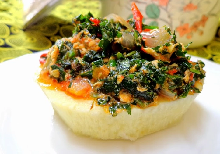 vegetable sauce for white yam