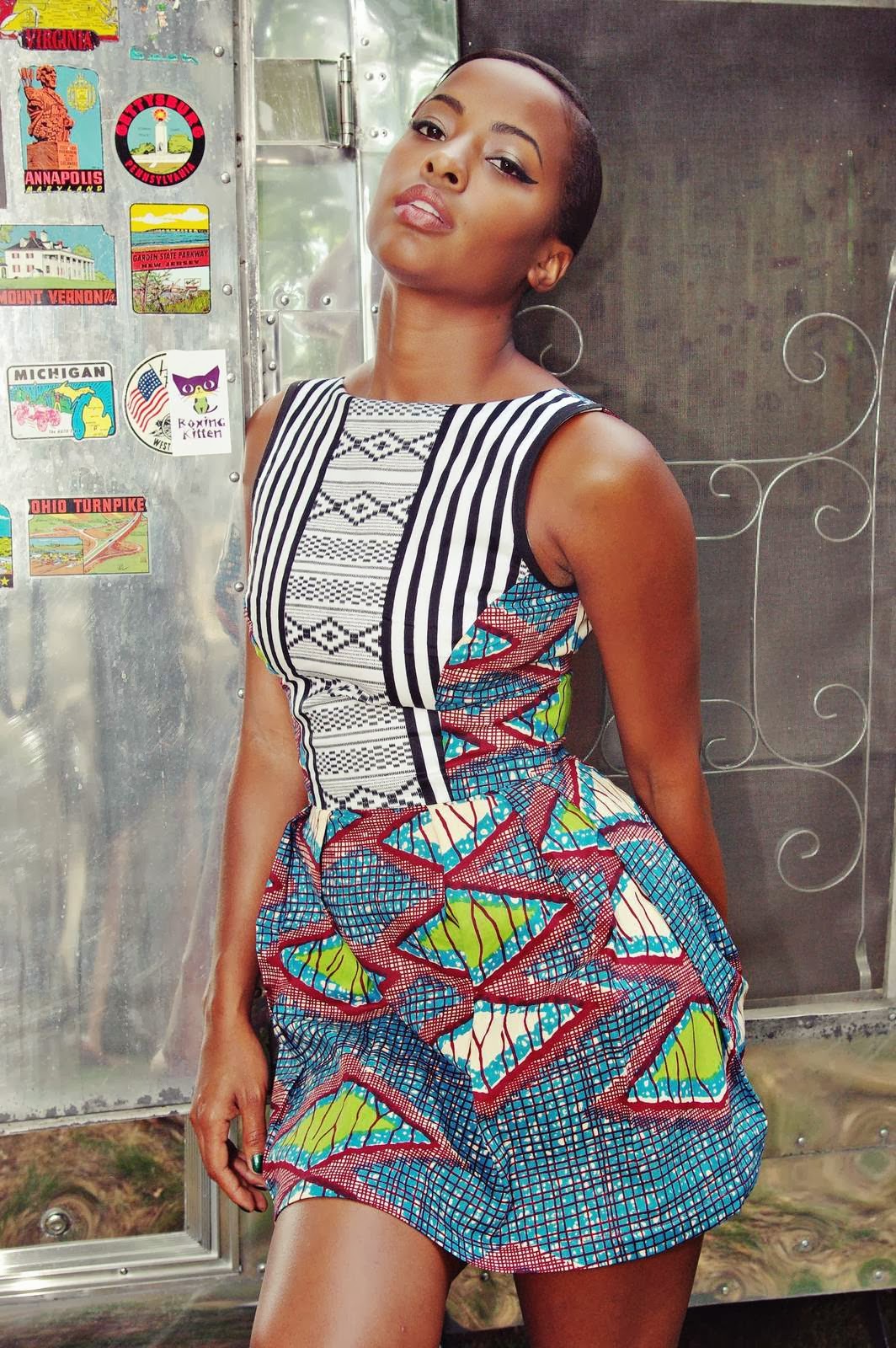 two yards ankara styles