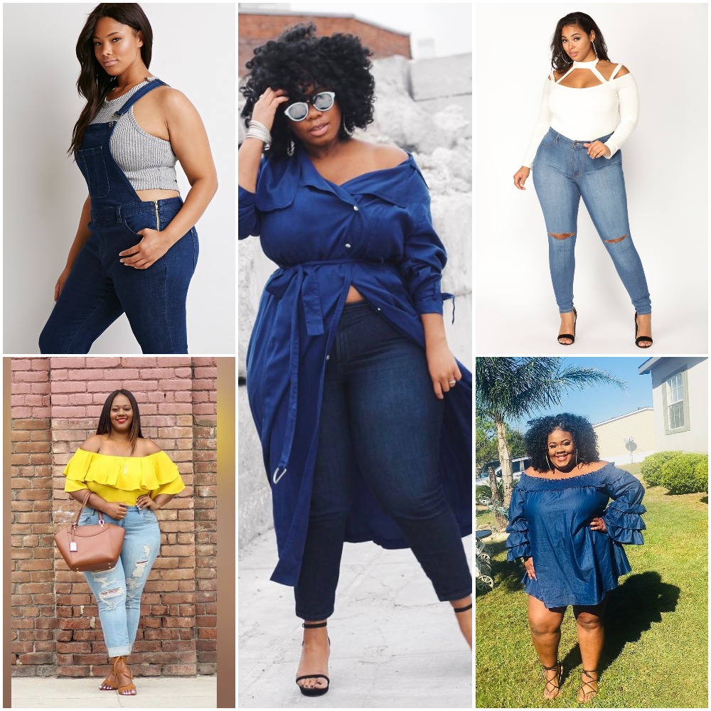 Latest Plus Size Denim Style Inspiration 2018 | Photos | FabWoman