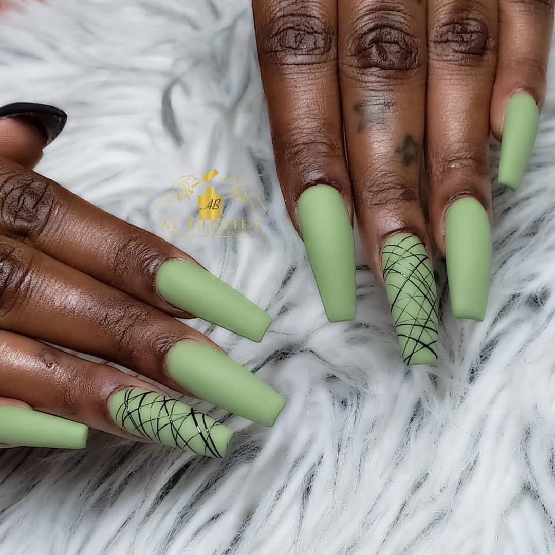Latest Matte Nail Designs For Black Women Photos FabWoman