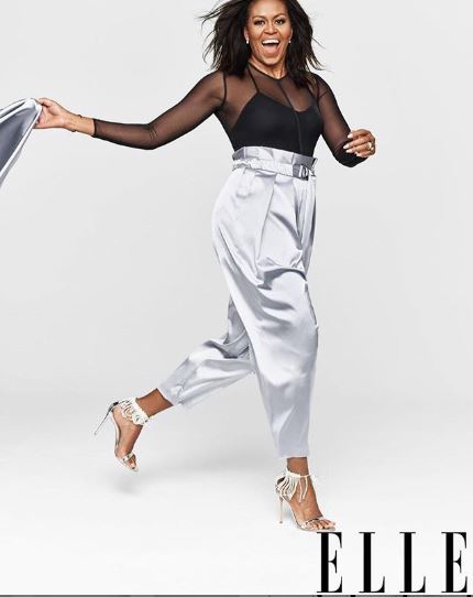 Michelle Obama Covers Elle USA 5 - FabWoman | News, Celebrity, Beauty ...
