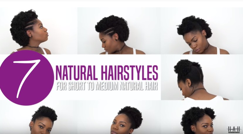 Easy Natural Hairstyles For Nigerian Women | Video Tutorial | Fabwoman