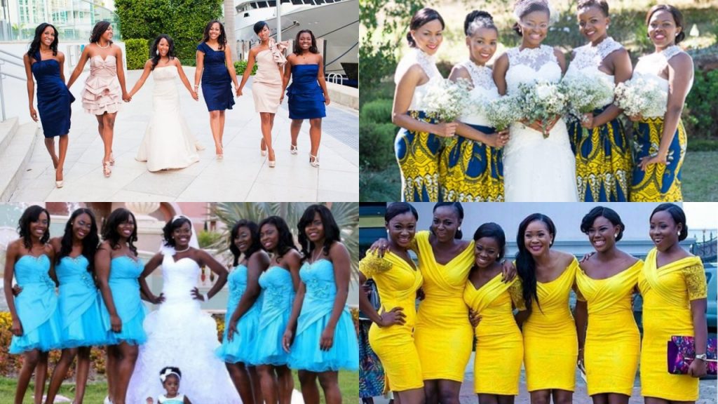short bridesmaid dresses nigeria ...