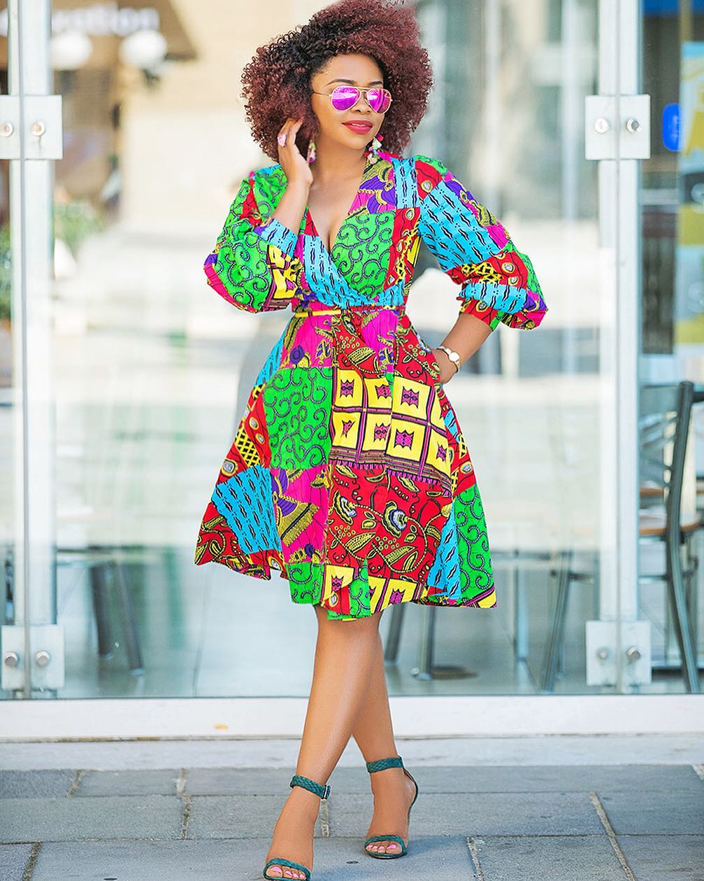 Ankara wrap dress 6 - FabWoman | News, Style, Living Content For The  Nigerian Woman