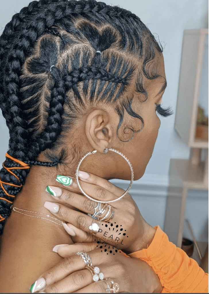 Latest Feed-In Braids Styles