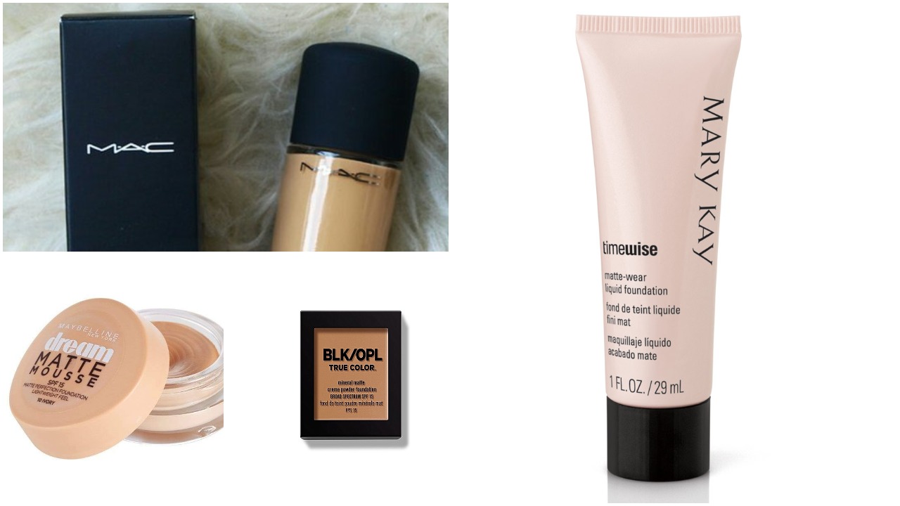 best matte foundation for oily acne prone skin