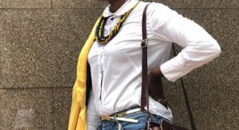 Rock Your Pair Of Jeans With These Stylish Ankara Head Wraps