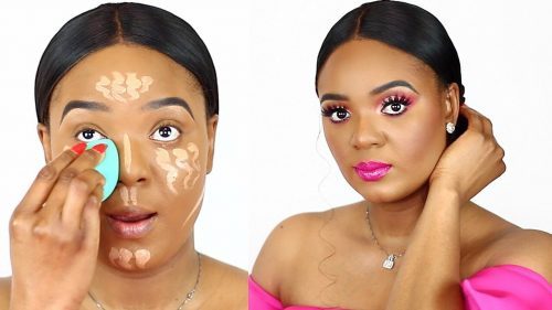 Omabelle Matte Makeup Valentine Day Fabwoman News Style Living Content For The Nigerian Woman