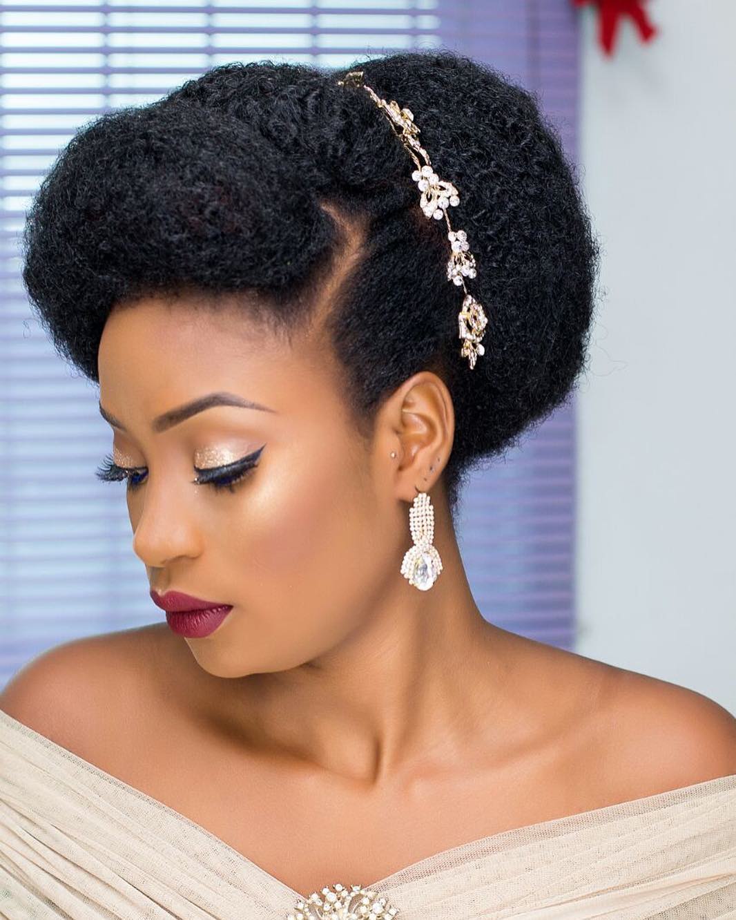 Bridal Natural Hairstyles Inspiration 2019 | FabWoman