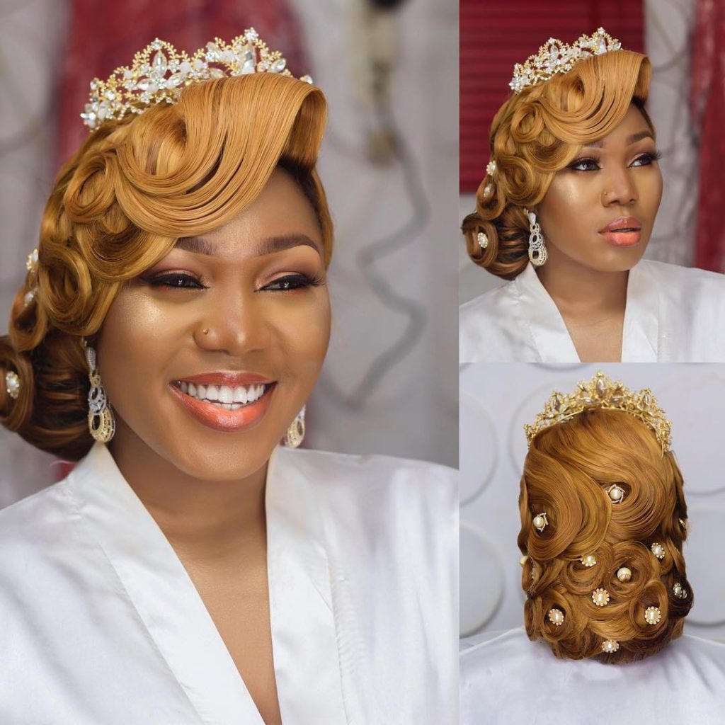 Bridal hairstyles 5 - FabWoman | News, Style, Living Content For The  Nigerian Woman