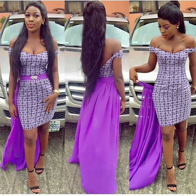 Purple Ankara Gown Styles | peacecommission.kdsg.gov.ng