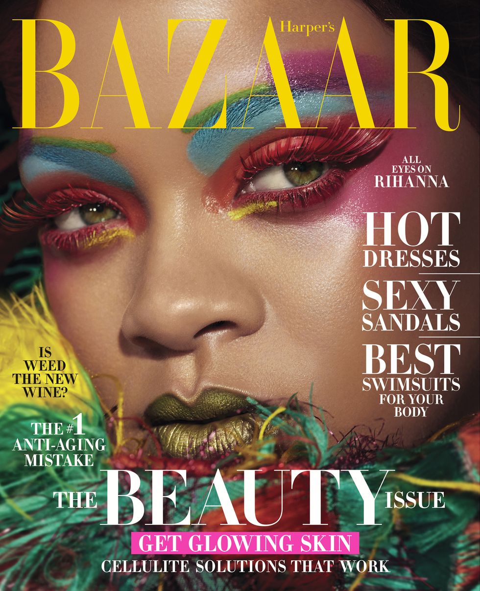 Rihanna Covers Harper's Bazaar Magazine