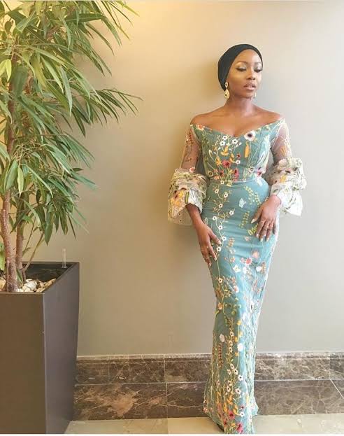 Ini Dima Okojie Aso-ebi Styles
