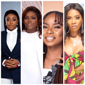 Nigerian Female Celebrities with the Highest Instagram Followers