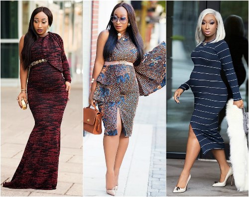 Lace styles for pregnant ladies 